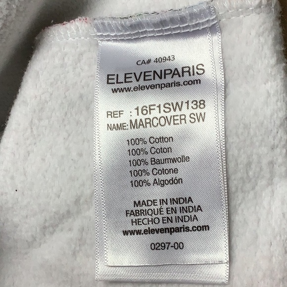 ELEVENPARIS x Marvel Mens Sz L Crewneck Cotton sweatshirt - Picture 9 of 10